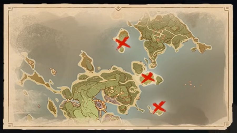 すべてのキヤノンの場所の地図