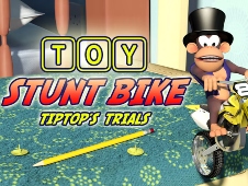 おもちゃのスタントバイク：Tiptopのトライアル