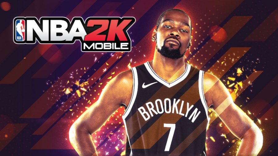 モバイルデバイスで最高のバスケットボールゲームの1つであるNBA2KMobileのカバーアート