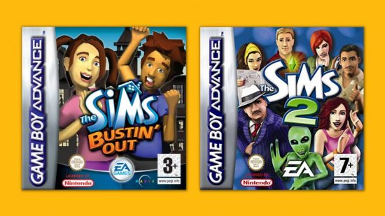 Urbz や Sims 2 などの Sims Switch GBA タイトル