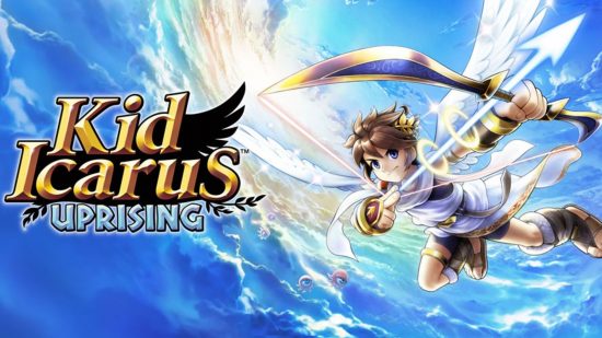 最高の 3DS ゲーム - Kid Icarus Uprising の公式ロゴ ページ