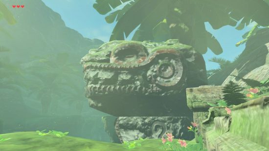 Zelda Tears of Kingdom Zonai の説明: 遺跡はドラゴンに基づいた Zonai 構造を示しています