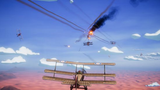 Ace of the Skies of Plane ゲームガイドの戦闘機のスクリーンショット