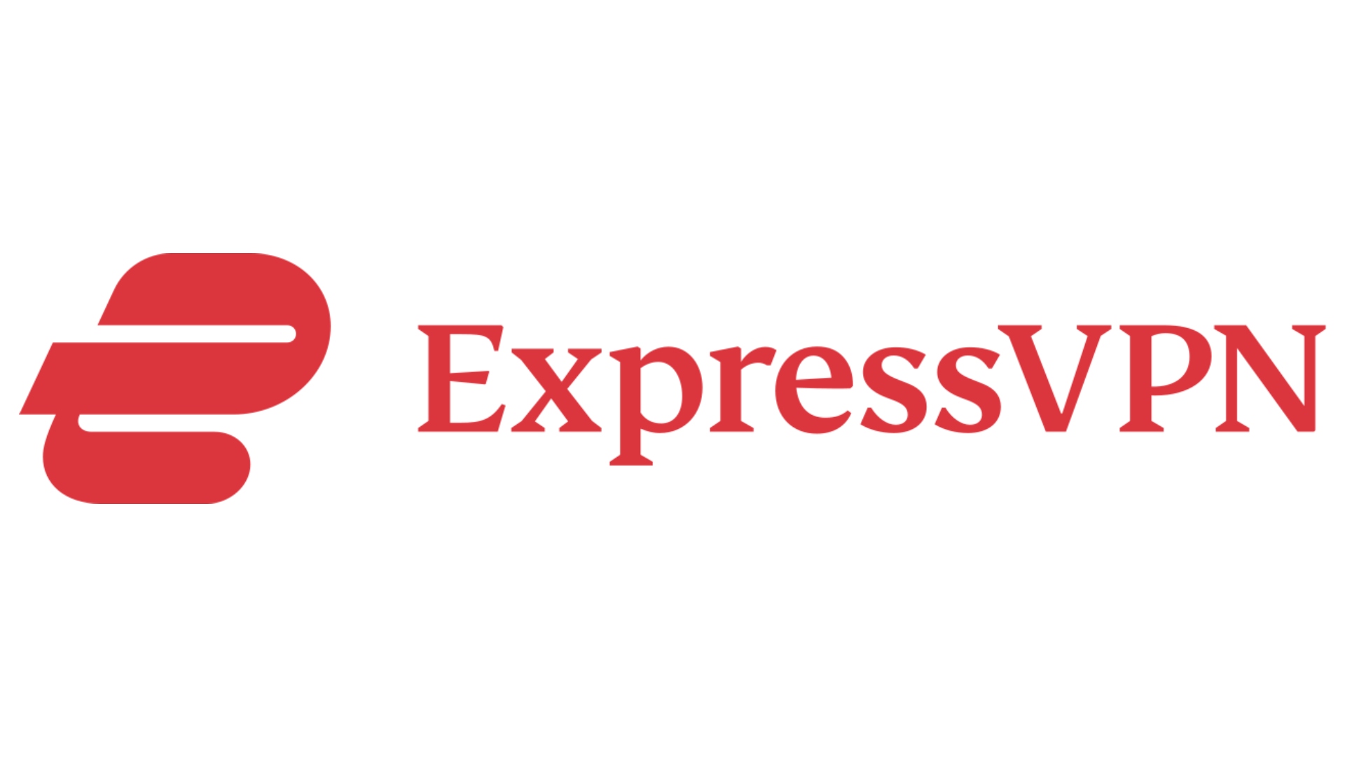 最高の Tinder VPN: ExpressVPN。 画像は会社のロゴを示しています。