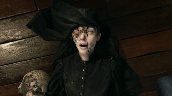 バイオハザード ヴィレッジのキャラクター - アンジーの隣の床で死んだドナ・ベネビエント