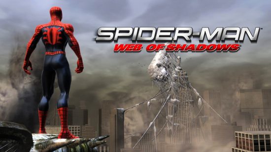 Spider-Man ゲーム - Spider-Man: Web of Shadows のキー アート