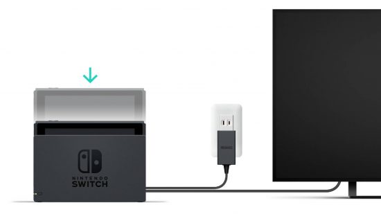 Nintendo Switch をテレビに接続する方法:
