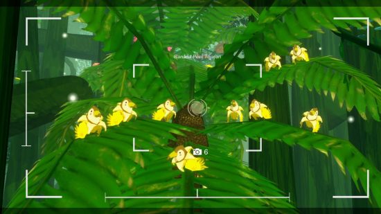 地球の日ゲーム マラヴィラ島の獣: 木のバナナ オオハシ