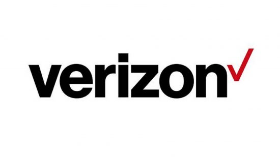 学生に最適な携帯電話プロバイダー: 白地に黒い文字で Verizon が綴られています