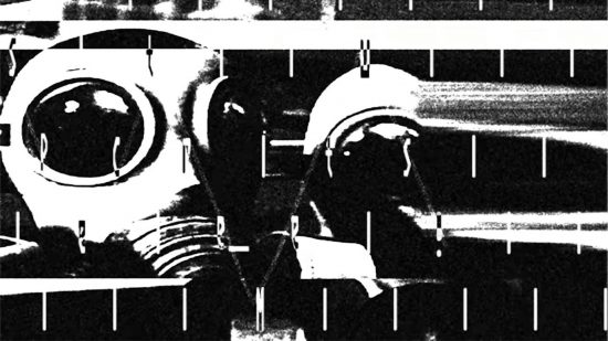 ポピー プレイタイム 第 3 章の理論 - 白黒画面上のガスマスク