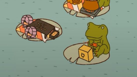 カエルゲーム: フロッグカフェアイドルクッキング
