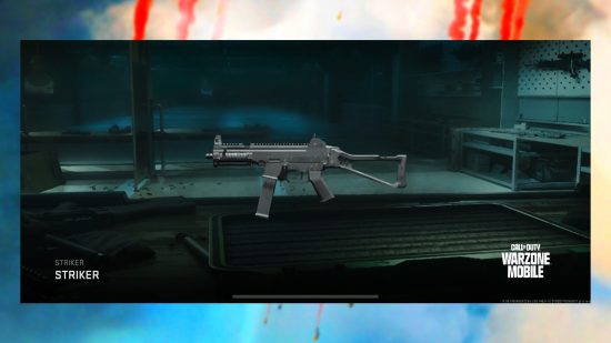 ストライカーを示す Call of Duty: Warzone Mobile のベスト武器ガイドのスクリーンショット