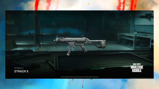 Call of Duty: Warzone Mobile の最高の武器ガイドのスクリーンショット (Striker 9 を表示)