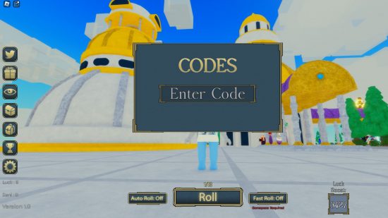 Roblox ゲームでアニメ スロット コードを引き換える方法